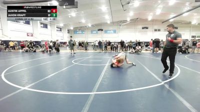 160 lbs Consi Of 8 #2 - Austin Appel, MD vs Jaxon Kraft, NY