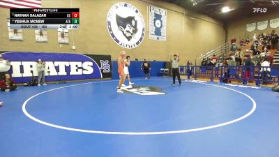 150 lbs Cons. Semi - Yeshua McNew, Atascadero vs Nathan Salazar, Cesar Chavez