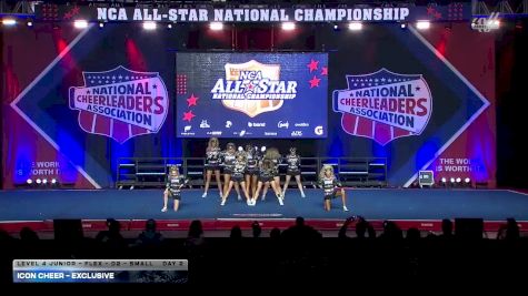 Icon Cheer - Exclusive [2026 L4 Junior - Flex - D2 - Small Day 2] 2026 NCA All-Star National Championship