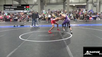 132 lbs Semifinal - Kolby Quint, Ark City vs Tucker Verbeck, Maize