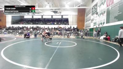 175 lbs Champ. Round 2 - Brian Battulga, South Torrance vs Vlad Camp, Trabuco Hills