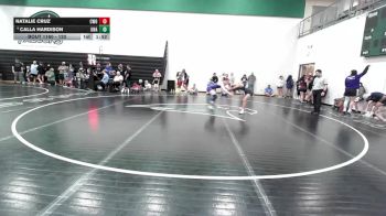 120 lbs Cons. Round 3 - Calla Hardison, Unaffiliated vs Natalie Cruz, CWO