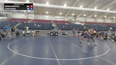 165 lbs Zaiden Rosenthal, Utah Black vs Jaiden Finger, Arizona