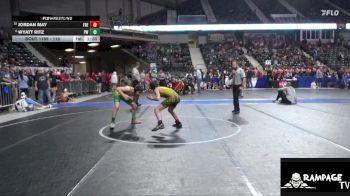 110 lbs Cons. Round 2 - Jordan May, Fredonia vs Wyatt Ritz, Pratt WC