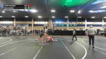 126 lbs Consi Of 64 #1 - Jacob Haluska, Temecula Valley HS vs Saul Jacobo, Knights WC