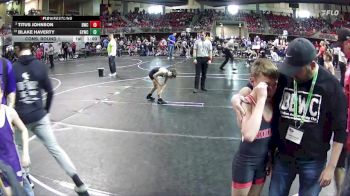 80 lbs Cons. Round 1 - Blake Haverty, Gretna Youth Wrestling Club vs Titus Johnson, Beatrice Wrestling Club