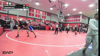 132 lbs Consi Of 8 #2 - Chase Littleton, Skiatook HS vs Theodore Hall, Rogers High School Boys
