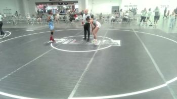 94 lbs 3rd Place - Maya Naicker, Unattached vs Mya Martinez, NM Beast