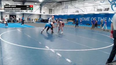 Silver 197 lbs Cons. Semi - Carter Lueck, Wisconsin-La Crosse vs Benjamin Helminski, Luther