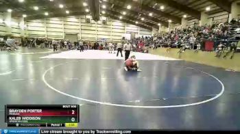 126 lbs Semifinal - Kaleb Widdison, American Fork vs Brayden Porter, Morgan