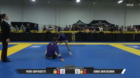 Samuel Meir Goldman vs Pierre-Loup Bessette 2026 Pan IBJJF Jiu-Jitsu No-Gi Championship
