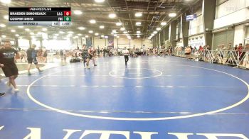 170 lbs Rr Rnd 3 - Braeden Simoneaux, Elite Athletic Club D.Z. vs Cooper Dietz, Freakztyle Wrecking Crew
