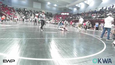 105 lbs Rr Rnd 1 - Braelynn Williams, Wagoner Takedown Club vs Averie Olvera, Honey Badgers Wrestling Club