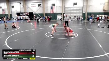 175 lbs 5th Place Match - Nathan Werner, Elkhorn Valley Wrestling Club vs Daden Beauprez, Yuma