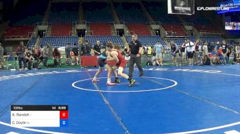 106 lbs Cons 8 #2 - Alex Randell, Illinois vs Caleb- Coyle, Nebraska