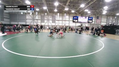 46 kg Semis - Maisie Elliott, Mat Demon Wrestling Club vs Madison Healey, Wyoming Seminary