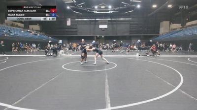 138 lbs Cons. Semi - Esperanza Almazan, Bellevue vs Tiara Majer, Bellevue