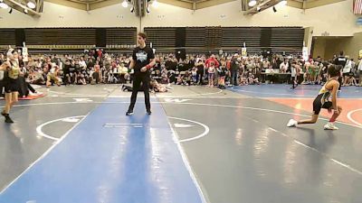 81 lbs Rr Rnd 6 - Trey Mendes, Falcons Wrestling Club - ESC vs Mike Kocher, All I See Is Gold Academy Stars - ESC