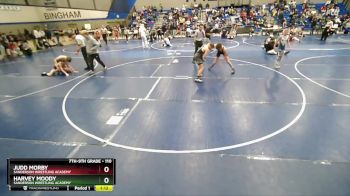 110 lbs Quarterfinal - Harvey Moody, Sanderson Wrestling Academy vs Judd Morby, Sanderson Wrestling Academy