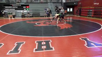 157 lbs Quarterfinal - Benjamin Lightle, North Scott vs Kage Hoover, Cedar Rapids Kennedy