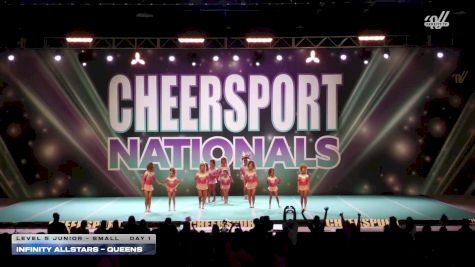 Infinity Allstars - Queens [2026 L5 Junior - Small Day 1] 2026 CHEERSPORT National All Star Cheerleading Championship