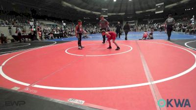 75 lbs Rr Rnd 4 - Zane Staehlin, Cowboy Wrestling Club vs Bentley Churape, Cowboy Wrestling Club