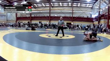 165 lbs Champ. Round 2 - Max Fortier, University (WV) vs Colton Barlow, Broken Arrow