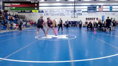 285 lbs Cons. Semi - Brody Law, Morrison vs Brohk Townley, Barnsdall