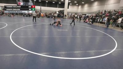 117 lbs 7th Place Match - Joseph Englese, ISI Wrestling Club vs Tommie Sullivan, New Prague Wrestling