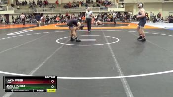 165 lbs Cons. Round 4 - Lakin Webb, Trine vs Jake Starkey, Mount Union