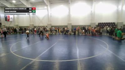 52 lbs Cons. Semi - Gage Dalton, Agon Academy Wrestling vs Christian DeCarlo Cabanillas, Northside Wrestling Club