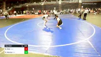 138 lbs Round Of 16 - Brodie Ober, Nmwc vs Daniel Montijo, Painted Desert