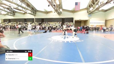 162-H lbs Consi Of 16 #1 - Anthony Caputo, Sachem North vs Noah Diamond, Cape Henlopen