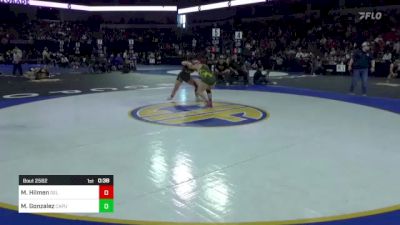 135 lbs Consi Of 16 #1 - Madeline Hilmen, Del Oro vs Mariah Gonzalez, Capuchino