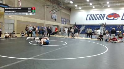 132-140 lbs Round 4 - Drew Lucas, Hood River Valley High School vs Adonijah Stanton, Salem Elite Mat Club