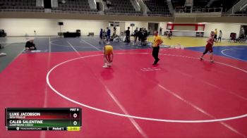 220 lbs 15th Place Match - Luke Jacobson, New Prague vs Caleb Salentine, Luxemburg-Casco