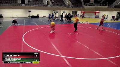 220 lbs 15th Place Match - Luke Jacobson, New Prague vs Caleb Salentine, Luxemburg-Casco