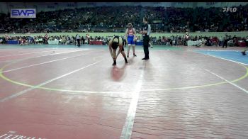 200 lbs Round Of 64 - Nicholas Rosas, Owasso Junior High vs Gavyn Roberts, Bixby