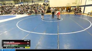 157 lbs 7th Place Match - Michael Smith, Milwaukee School Of Engineering vs Brendan Connolly, University Of Chicago