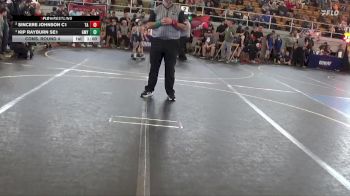 45 lbs Cons. Round 4 - Sincere Johnson C1, TEAM ASCENT vs Kip Rayburn SE1, Greenfield McClain Youth