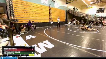 165 lbs Semifinal - Keegan Hirata, Fife vs Anthony Zimmardi, Lake Washington
