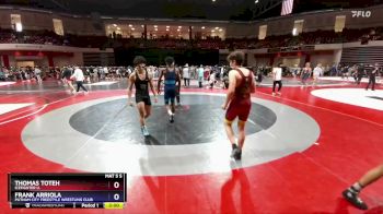 144 lbs Cons. Round 4 - Thomas Toteh, IceFighter U. vs Frank Arriola, Putnam City Freestyle Wrestling Club