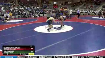 4A 160 lbs Cons. Semi - Miles Ward, Pulaski Academy vs Justin Vannattan, Southside Batesville