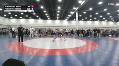 165 lbs Quarters - Bear Bryant Siegal, Sons Of Thunder vs Jonathan Moreno, Gladiator Wrestling
