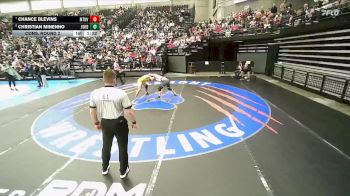 4A 165 lbs Cons. Round 2 - Chance Blevins, Mountain View vs Christian Minenno, Jordan