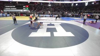 I-144 lbs Champ. Round 2 - Joshua Thomas, Sachem North vs Chase Matter, Saratoga Springs