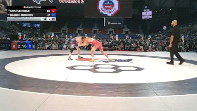 150 lbs Cons. Rd Of 16 - Chance Ruble, Missouri vs Kaygen Roberts, Kentucky