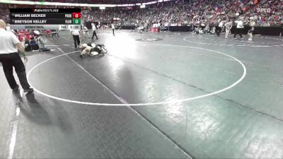 D3-190 lbs Semifinal - Breyson Kelley, Florence vs William Becker, Pardeeville