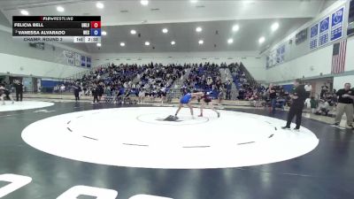 124 lbs Champ. Round 2 - Felicia Bell, University Nevada Las Vegas vs Vanessa Alvarado, Westcliff University