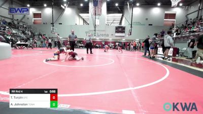 75-83 lbs Rr Rnd 4 - Tanner Turpin, Owasso Takedown Club vs Archer Johnston, Team Tulsa Wrestling Club